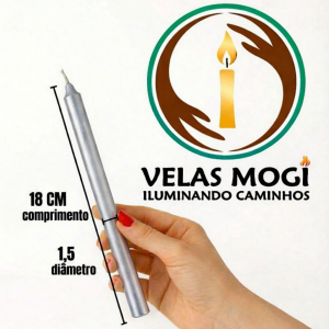VELA PALITO PRATA | UNIDADE