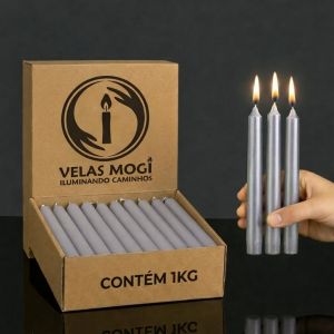 VELA PALITO PRATA | UNIDADE
