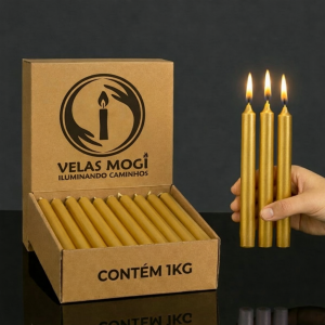 VELA PALITO DOURADA | UNIDADE